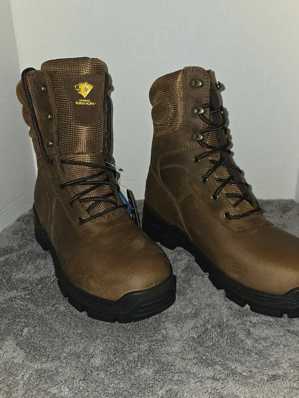 Herman Survivors Jason III Steel Toe Mens Wide WORK Boots